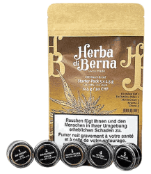 Hash Starter Pack CBD Probierset mit 5 - 12g