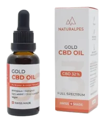Gold CBD Öl 32% Vollspektrum Hanftropfen - 10ml