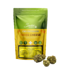 Swiss Cheese CBD Blüten Outdoor - 10g