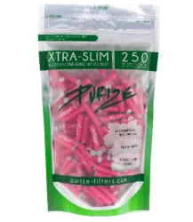 Xtra Slim Pink Aktivkohlefilters für Joints - 50pc