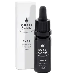 Pure CBD Öl 16% THC-frei Breitspektrum Hanftropfen - 10ml