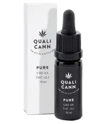 Pure CBD Öl 6% THC-frei Breitspektrum Hanftropfen - 10ml