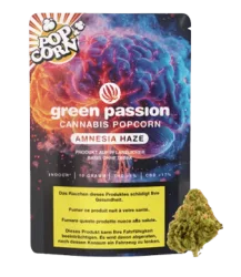 Amnesia Popcorn Small CBD Buds Indoor - 10g