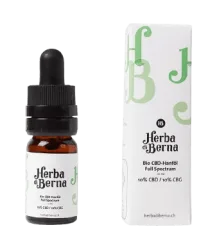 Hanföl mit 10% CBD + 10% CBG Vollspektrum Tropfen - 10ml