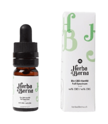 Hanföl mit 10% CBD + 10% CBG Vollspektrum Tropfen - 10ml