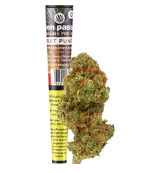 Fruit Punch Vorgedrehter CBD-Joint Indoor - 1pc