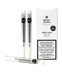 Sweet Star 3 Vorgerollte CBD Joints Indoor - 3pc