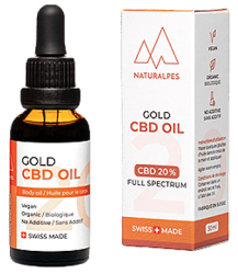 Gold CBD Öl 20% Vollspektrum Hanftropfen - 10ml