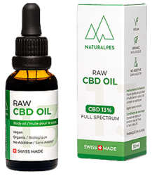 Raw CBD Öl 13% Vollspektrum Hanftropfen - 10ml
