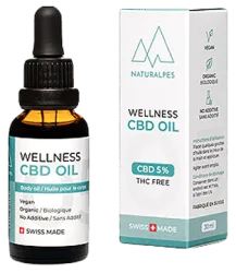 Wellness CBD Öl 5% THC-frei Breitspektrum Hanftropfen - 10ml
