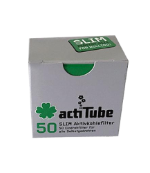 Slim Aktivkohlefilter für Joints - 50pc