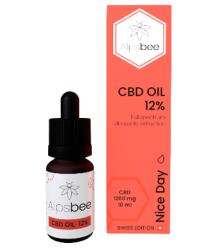 Nice Day CBD Öl 12% Vollspektrum Hanftropfen - 10ml
