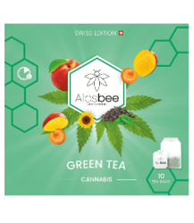 Green Tea Cannabis-Hanftee 2.8g Teebeutel - 10pc