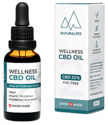 Wellness CBD Öl 20% Breitspektrum Hanftropfen - 10ml