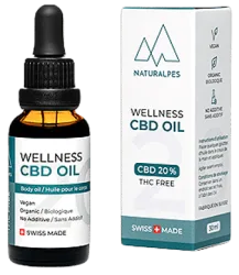 Wellness CBD Öl 20% Breitspektrum Hanftropfen - 10ml
