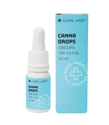 Canna Drops CBD Öl 10% Vollspektrum Hanftropfen - 10ml