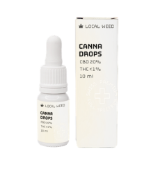 Canna Drops CBD Öl 20% Vollspektrum Hanftropfen - 10ml