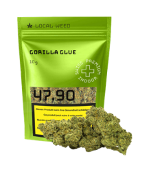 Gorilla Glue CBD Blüten Indoor - 10g