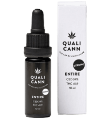 Entire CBD Öl 34% Vollspektrum Hanftropfen - 10ml