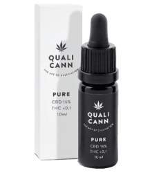Pure CBD Öl 16% THC-frei Breitspektrum Hanftropfen - 10ml