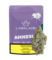 Amnesia Hydro CBD Blüten Indoor - 8g