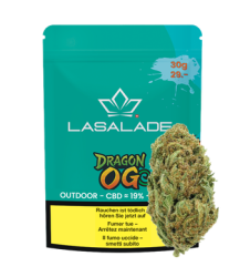 Dragon OG CBD Blüten Outdoor - 30g