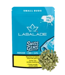 Swiss Gems Minibuds Small CBD Buds Indoor - 30g