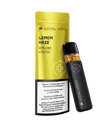 CBD Vape Kit Lemon Haze Wiederaufladbarer Akku und CBD Pod 40% Vollspektrum - 1kit
