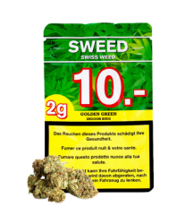 Golden Green CBD Blüten Indoor - 10g