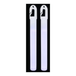 BCB Light Sticks Knicklichter Weiss, 2Stk.