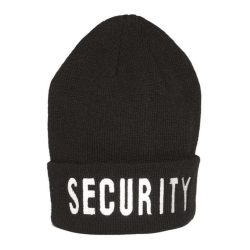 MIL-TEC Security Rollstrickmütze - schwarz