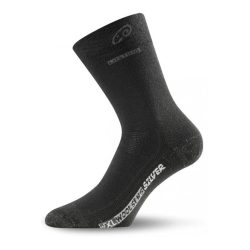 Lasting WXL Merinowolle Wintersocken Unisex - schwarz