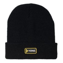 YONC Signature Beanie - Schwarz