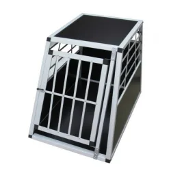 Hundebox Alu M schwarz