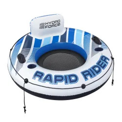 Schwimmring Sessel Rapid Rider 122 cm blau