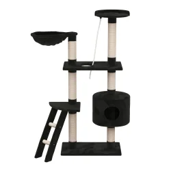 Katzenbaum FILOU 150 cm schwarz