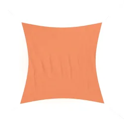 Sonnensegel Quadrat 3 x 3 m orange