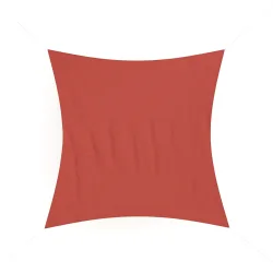 Sonnensegel Quadrat 3.6 x 3.6 m rot
