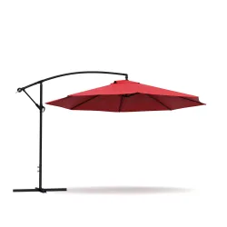 Sonnenschirm Ampelschirm SUN 270 cm rot
