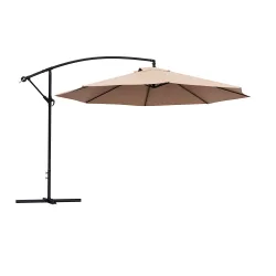 Sonnenschirm Ampelschirm SUN 350 cm braun