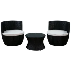 Ersatzkissen Rattangarnitur MANHATTAN beige 2er Set