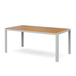 undefined, Gartentisch ENZI 180 x 90 cm braun
