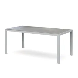 Gartentisch ENZI 180 x 90 cm grau