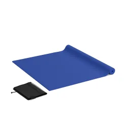 Yogamatte mit Tasche blau 173 x 61 x 0.5 cm
