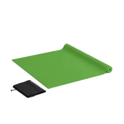 Yogamatte mit Tasche grün 173 x 61 x 0.5 cm