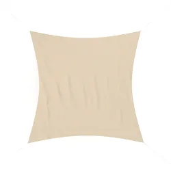 Sonnensegel Quadrat 7.3 x 7.3 m beige