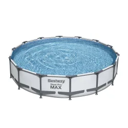 Bestway Pool Set hellgrau 427 x 84 cm