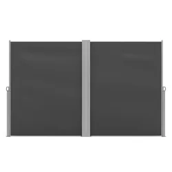 Doppelseitenmarkise VIA 180 x 800 cm anthrazit