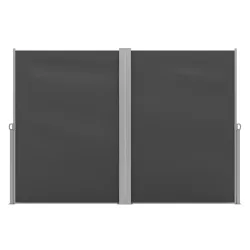 Doppelseitenmarkise VIA 200 x 800 cm anthrazit
