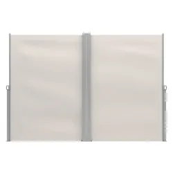 Doppelseitenmarkise VIA 200 x 800 cm beige